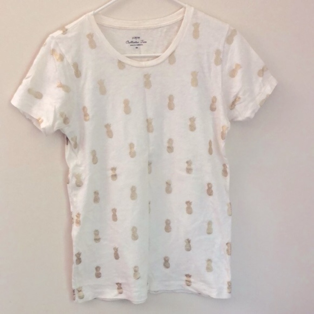 J.Crew Pineapple Tee